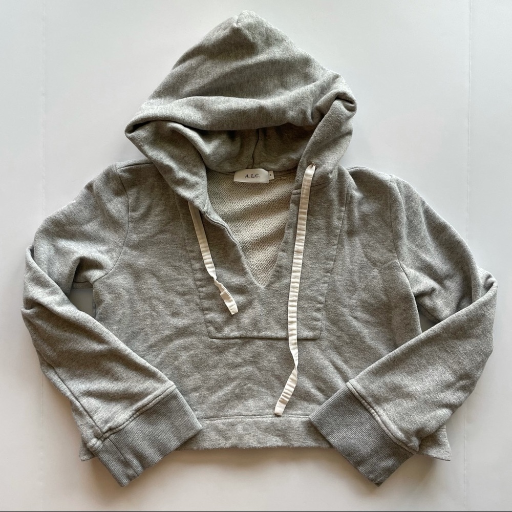 A.L.C. On Duty Declan Cropped Sweatshirt